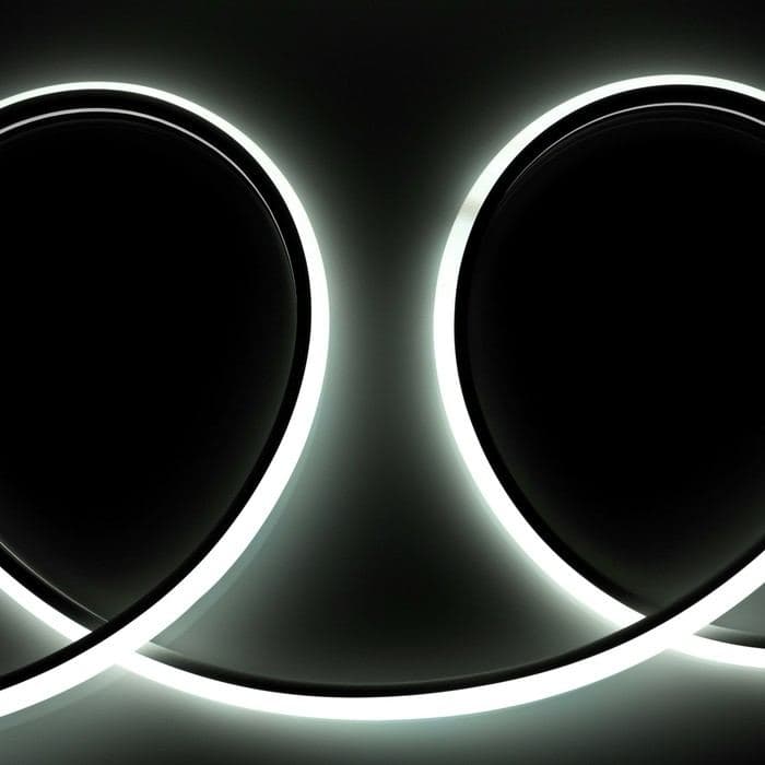 Гибкий неон Luazon Lighting 16 мм D-образный, IP65, 50 м, SMD2835, 120 LED/м, 220 В, свечение белое — фото 3