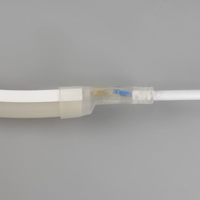 Гибкий неон Luazon Lighting 16 мм D-образный, IP65, 50 м, SMD2835, 120 LED/м, 220 В, свечение белое — фото 4