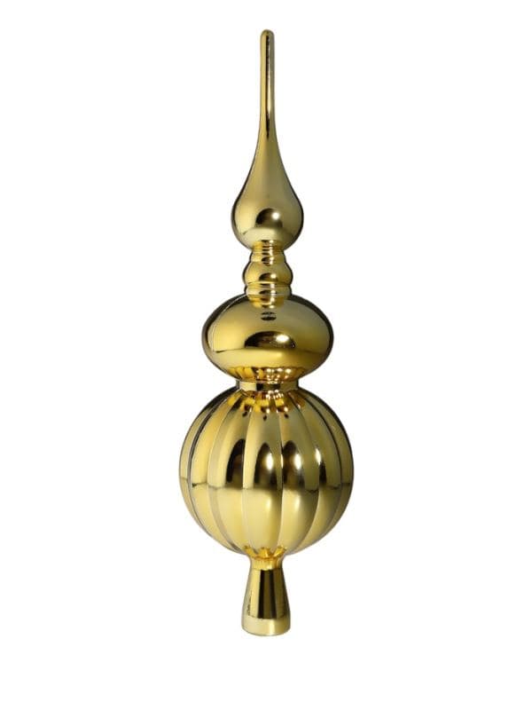 Верхушка на ёлку «Комета» классик, 32 см, золотистая — фото 3