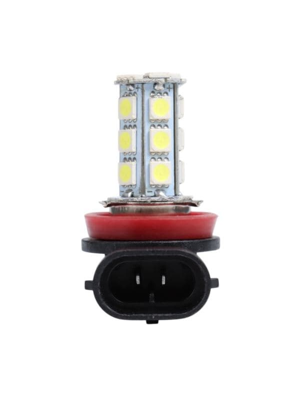Лампа автомобильная светодиодная Cartage, H11, 12 В, 18 SMD-5050, свет белый, набор 2 шт. — фото 4