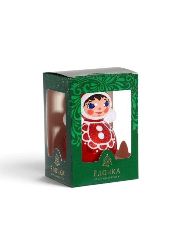 Ёлочная игрушка «Неваляшка», h=9 см — фото 5