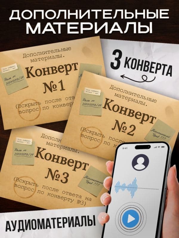 Настольная игра «Петля лжи», детективная, 16+ — фото 3
