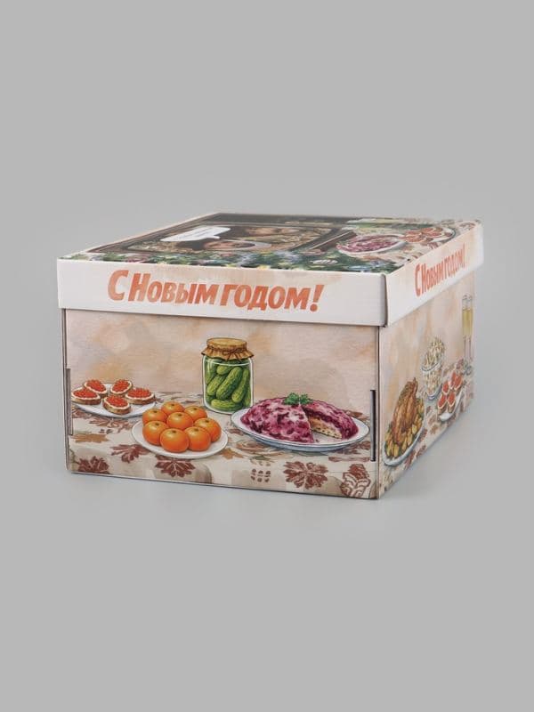 Коробка подарочная складная с крышкой «С Новым годом», 31×25.5×16 см, Мосфильм, Иван Васильевич — фото 4