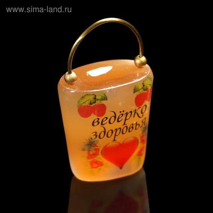 Фигурка - оберег «Ведёрко здоровья», селенит — фото 2