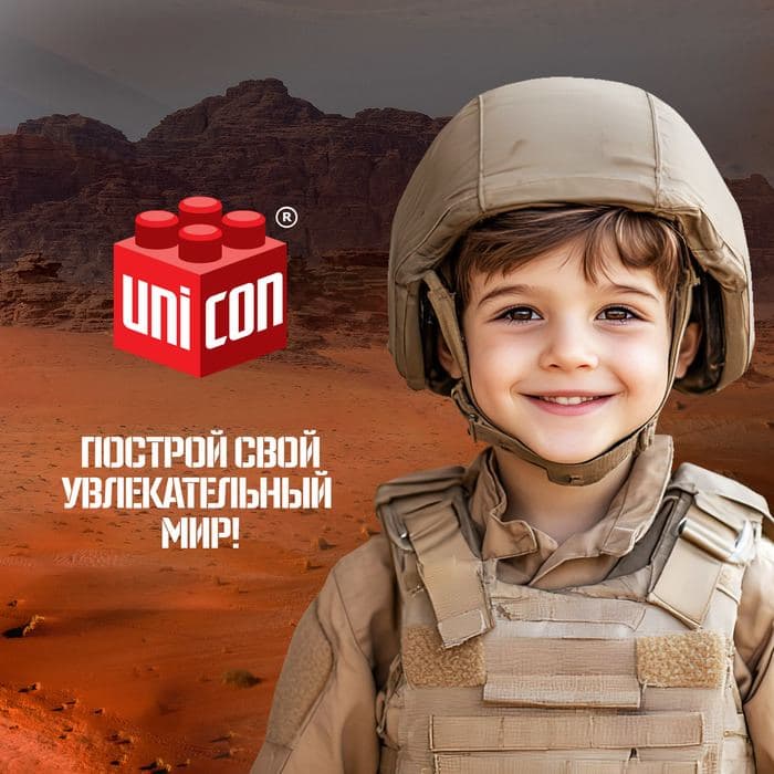 Сборная модель танка UNICON «Военная техника», 14 деталей, 6+ — фото 4