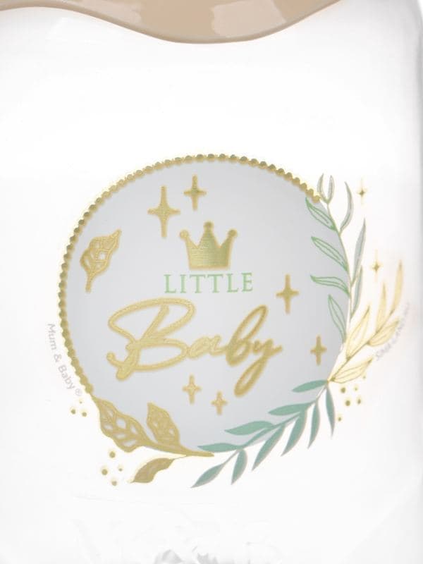 Бутылочка для кормления Little Baby, 150 мл, цилиндр с ручками, бежевая, M&B — фото 3