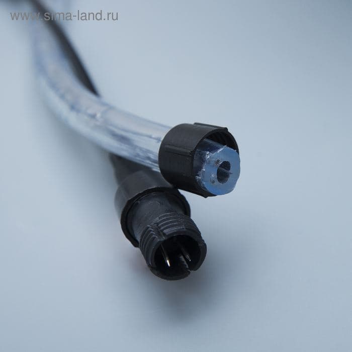 Световой шнур Luazon Lighting 13 мм, IP65, 100 м, 36 LED/м, 220 В, 2W, мерцание, свечение тёплое белое — фото 4