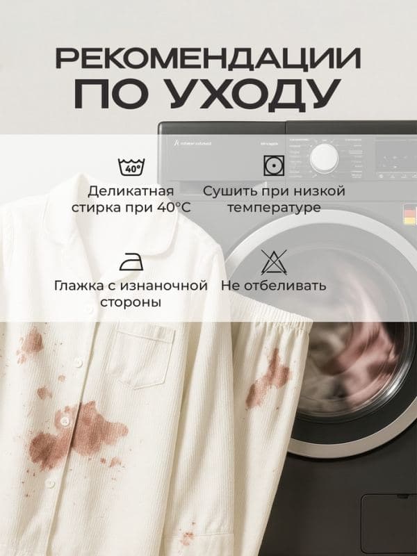 Пижама женская: футболка, шорты, KAFTAN Velvet, кофейный — фото 4
