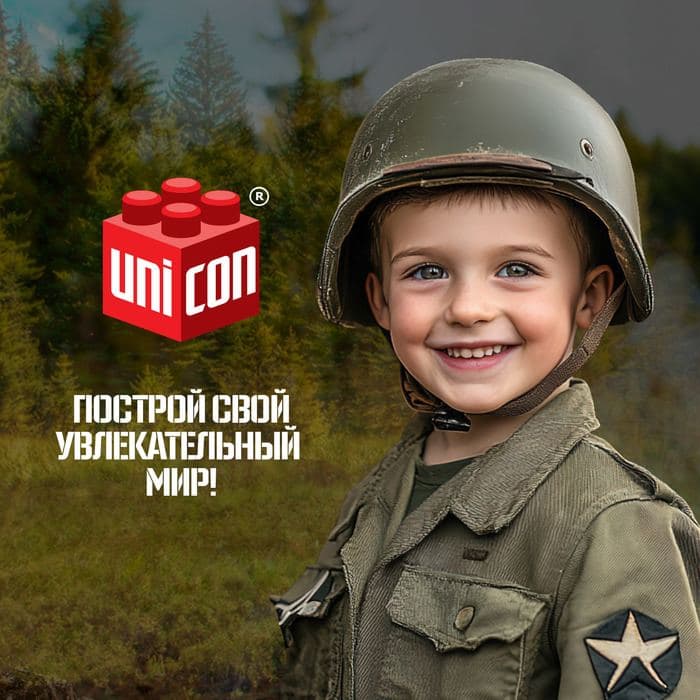 Сборная модель танка UNICON «Военная техника», 15 деталей, 6+ — фото 4