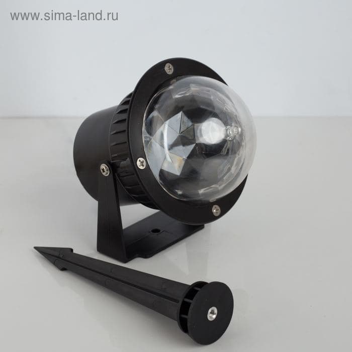 Ночник проектор «Хрустальный шар», IP65, свечение RGB, 12 В — фото 3