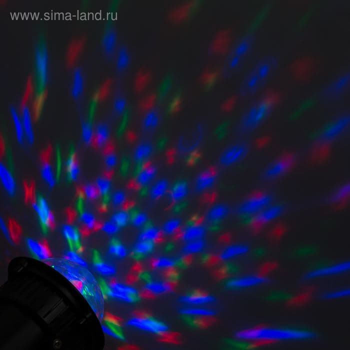 Ночник проектор «Хрустальный шар», IP65, свечение RGB, 12 В — фото 2