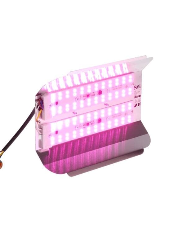 Фитопрожектор для растений Luazon Lighting СДО09-100, светодиодный, 100 Вт, IP65, 220 В, бескорпусный, мультиспектральный — фото 4