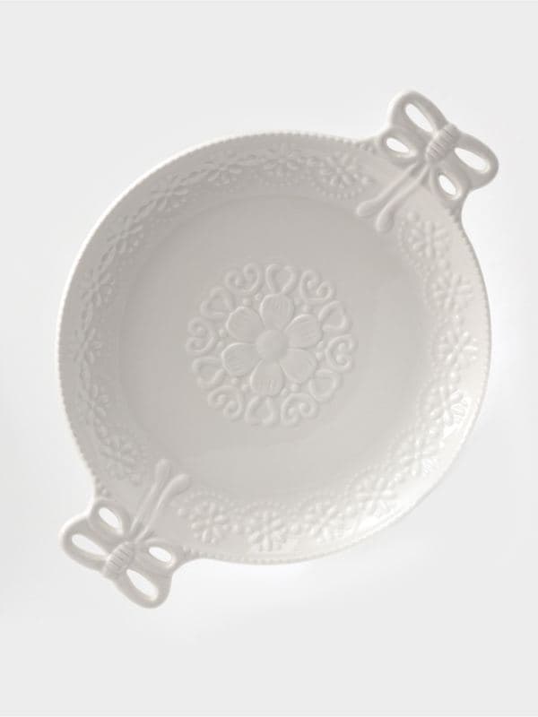 Блюдо сервировочное «Сьюзен», 28×21.5 см, фарфор, белое — фото 2