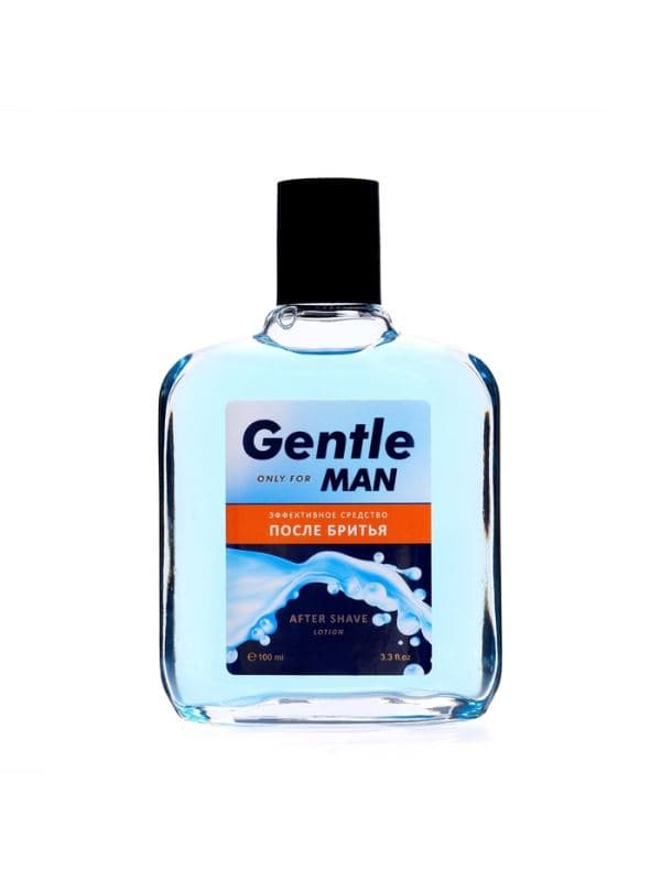 Подарочный набор косметики Gentle: пена для бритья, 200 мл + лосьон после бритья, 100 мл — фото 5