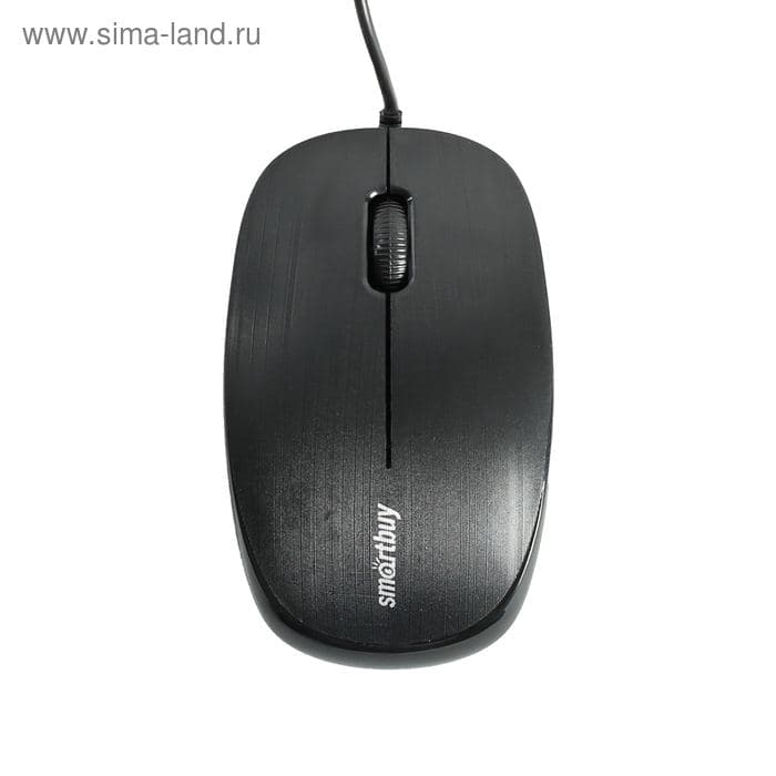 Мышь Smartbuy ONE 214-K, проводная, оптическая, 1200 dpi, USB, чёрная — фото 3