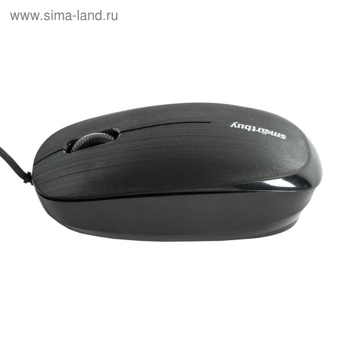 Мышь Smartbuy ONE 214-K, проводная, оптическая, 1200 dpi, USB, чёрная — фото 4