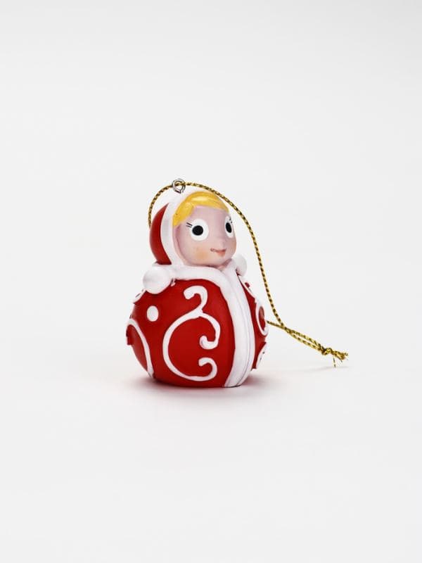Ёлочная игрушка «Неваляшка» — фото 3