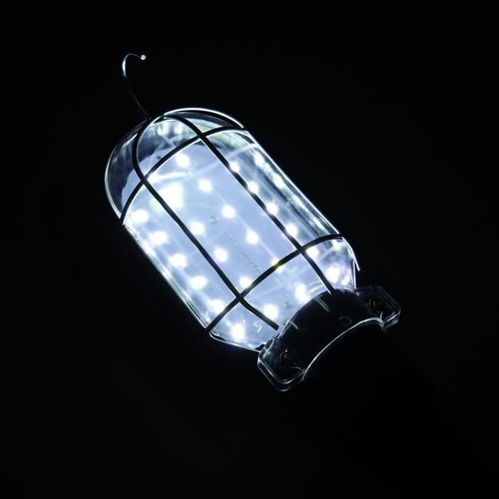 Светильник переносной светодиодный Luazon Lighting с выключателем, 10 Вт, 24 LED, чёрный — фото 4