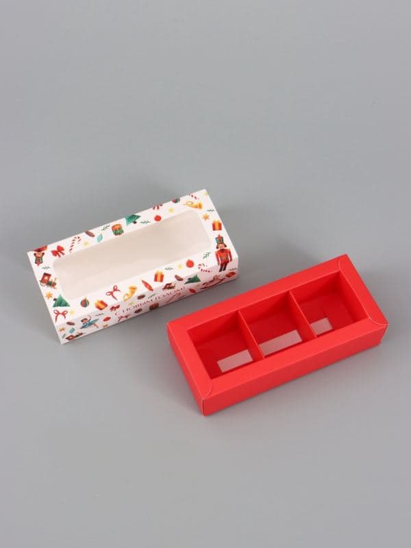 Коробка для 3 конфет «Щелкунчик и игрушки», 13×5×3.3 см — фото 5