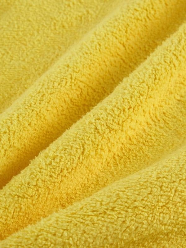 Тряпка для мытья автомобиля, CARTAGE, микрофибра, 400 г/м², 30×40 см, желто-серая — фото 4