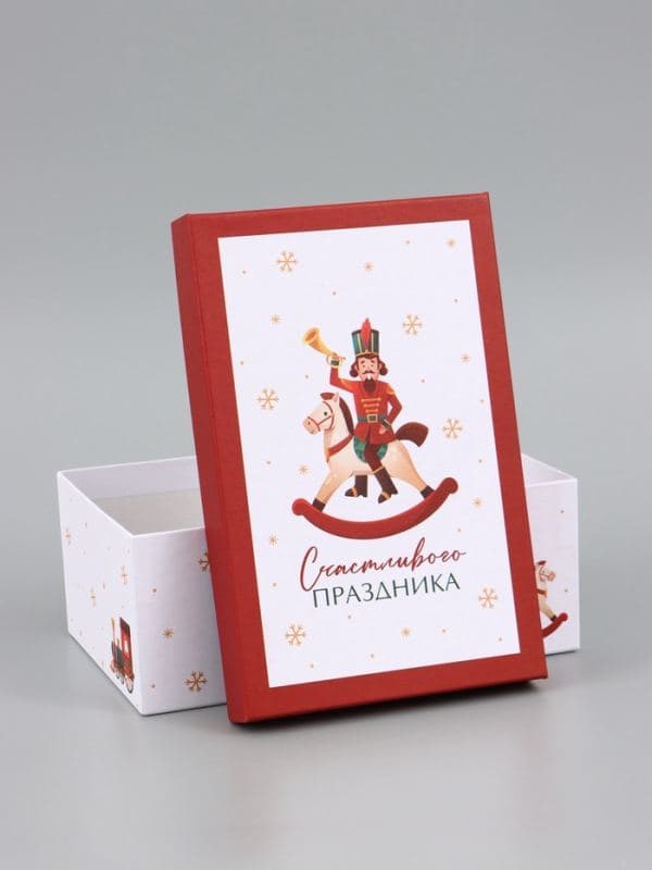 Коробка подарочная, набор 5 в 1 «Уютный Новый год», 32.5×20×12.5 - 22×14×8.5 см — фото 4