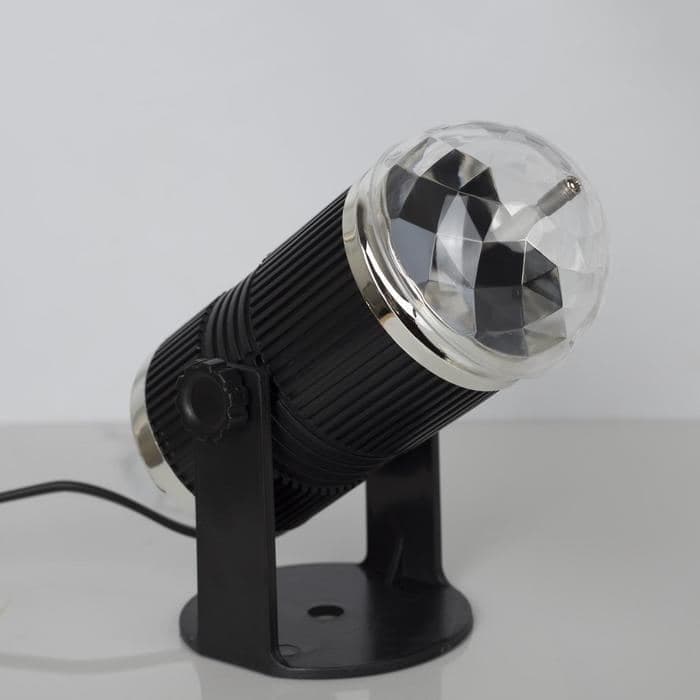 Проектор «Хрустальный диско-шар» 9.5 см, свечение RGB, 12 В — фото 2