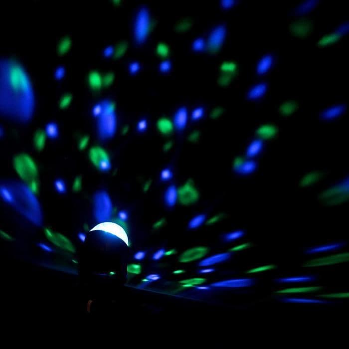 Проектор «Хрустальный диско-шар» 9.5 см, свечение RGB, 12 В — фото 5
