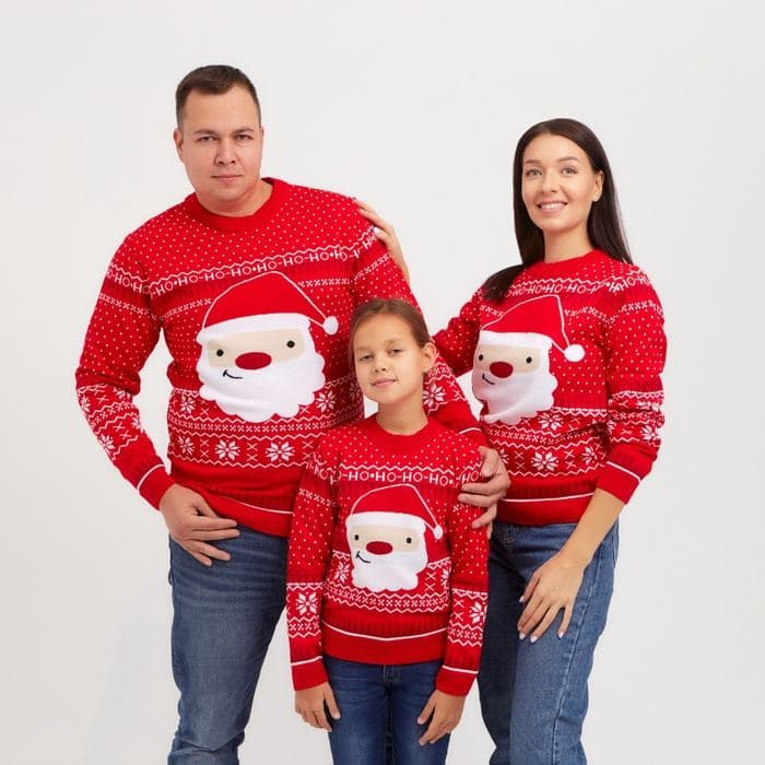 Свитер вязаный новогодний KAFTAN Santa — фото 3