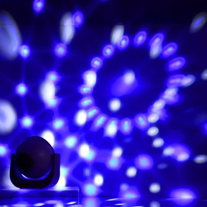 Световой прибор «Караоке» 20 см, динамик, микрофон, 5 В, свечение RGB — фото 3