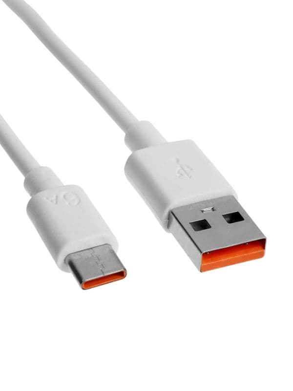 Кабель Luazon, Type-C - USB, 1 А, 2 м, белый — фото 2
