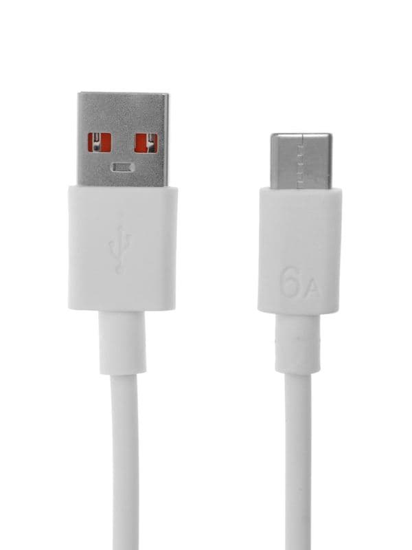 Кабель Luazon, Type-C - USB, 1 А, 2 м, белый — фото 3