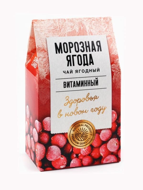 Чай ягодно-травяной «Морозная ягода», 50 г — фото 2