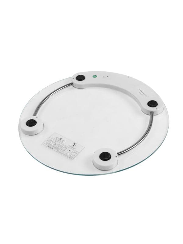 Весы напольные LVE-001, электронные, до 180 кг, от батареек 2хААА, стекло, белые — фото 4