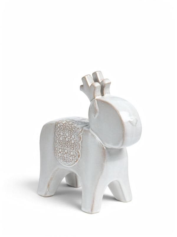 Фигурка декоративная «Лосик с кружевной накидкой», керамика, 16.6×7.6×16.2 см — фото 3