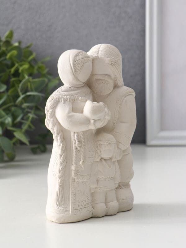 Фигурка «Семейный оберег», 14×8.5×6 см, натуральный — фото 3