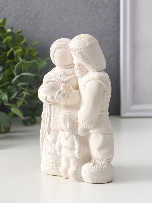 Фигурка «Семейный оберег», 14×8.5×6 см, натуральный — фото 5