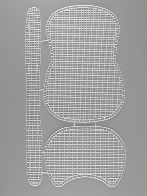 Канва-основа для вышивания сумки, пластиковая, 42×24 см, цвет белый — фото 2