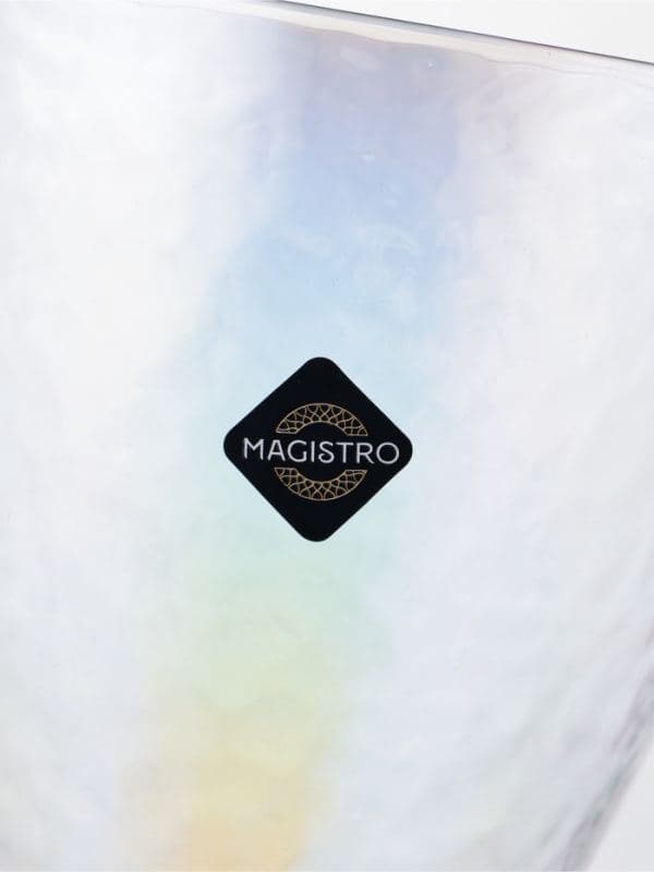 Бокалы для вина Magistro «Жемчуг» 400 мл, набор 6 шт., размер одного бокала 9.5×23 см, стекло, перламутровые — фото 5