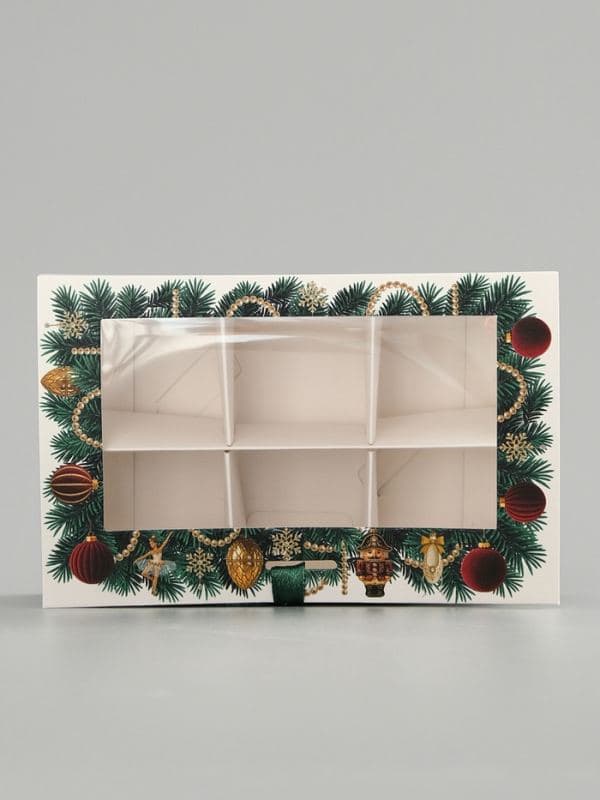 Коробка для конфет с ячейками «Щелкунчик» 14.8×9.5×3.5 см — фото 3
