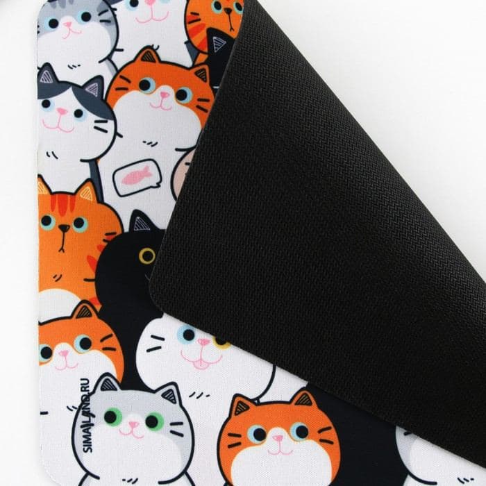 Коврик для компьютерной мыши «Котята», 22×18 см — фото 5