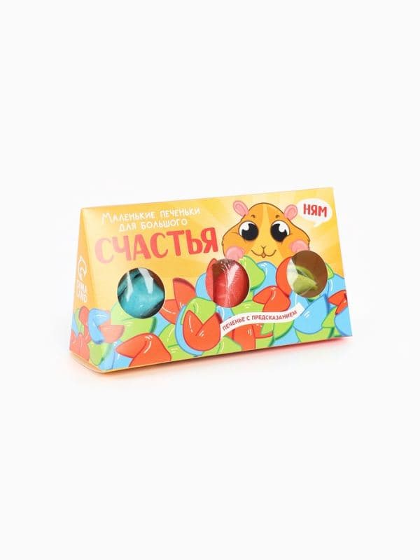 Печенье с предсказанием «Печеньки для счастья», 3 шт. — фото 2
