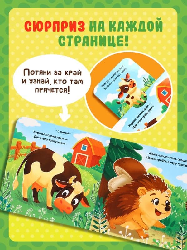 Картонная книга с карточками «Это моя мама!», 12 стр — фото 2