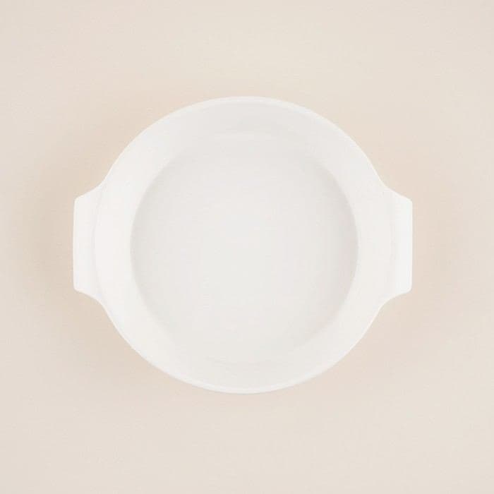 Форма для выпечки SL Home «Санторини», 2.2 л, 28.8×25.6×6 см, жаропрочная керамика, белая — фото 4