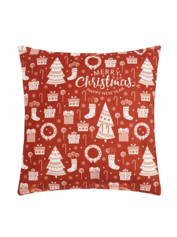 Наволочка декоративная новогодняя «Этель. Merry Christmas» 40×40 см — фото 3