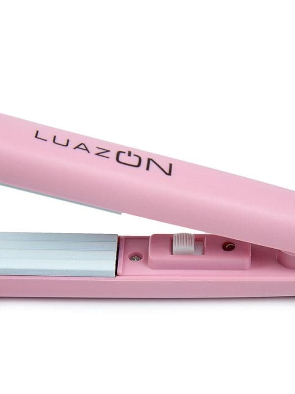 Щипцы-гофре Luazon LW-26, мини, 25 Вт, керамическое покрытие, 65×15 мм, до 160 °C, розовые — фото 5