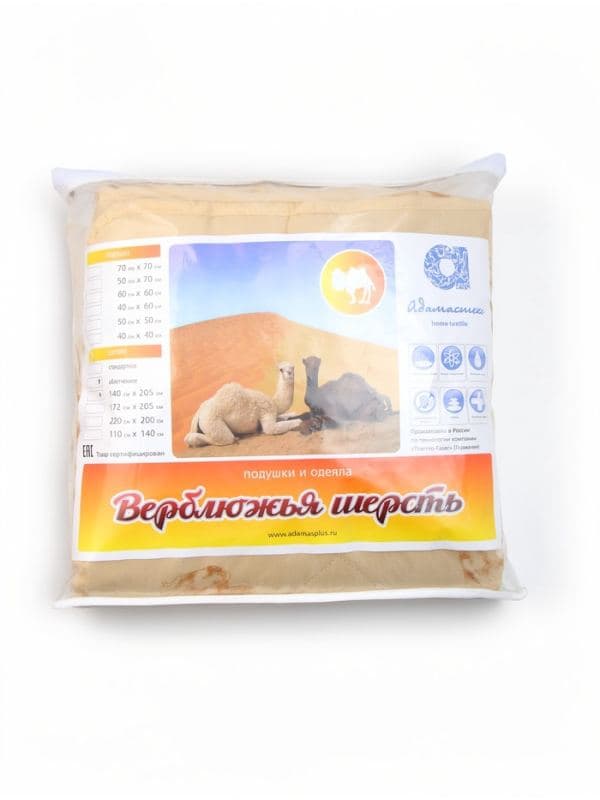 Одеяло облегченное 1.5-спальное «Адамас. Верблюжья шерсть», 140×205 см, 200 г/м² — фото 5