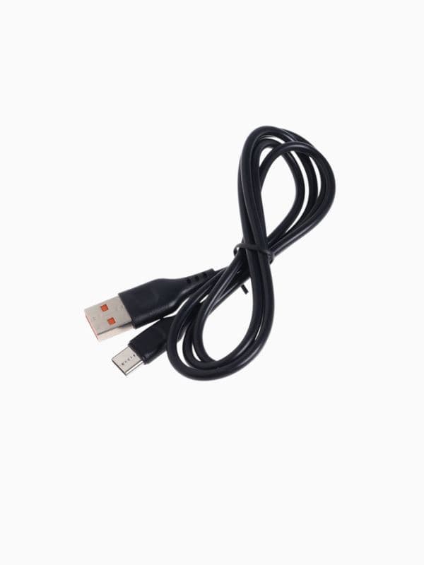 Кабель D-01T, Type-C - USB, 1 м, 2.4 A, зарядка + передача данных, чёрный — фото 5