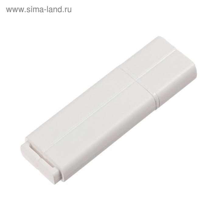 Флешка Mirex LINE WHITE, 4 ГБ, USB 2.0, чтение до 25 Мб/с, запись до 15 Мб/с, белая — фото 2