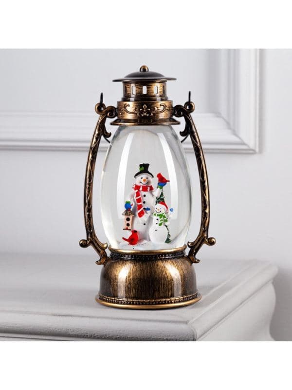 Светодиодная фигура «Два снеговика» 14×23.5×11 см, пластик, от батареек ААх3, USB, свечение тёплое белое — фото 3