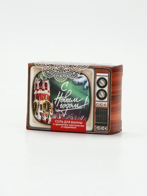 Соль для ванны «С Новым Годом!», аромат карамели, 100 г, Чистое счастье — фото 4